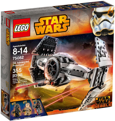 LEGO Set-TIE Advanced Prototype-Star Wars / Star Wars Rebels-75082-1-Creative Brick Builders